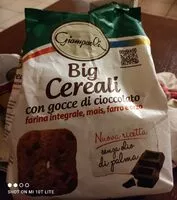 Jumlah gula yang masuk Big cereali gocce di cioccolato