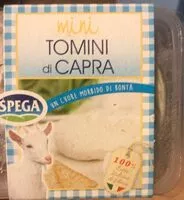 Suhkru kogus sees Tomini di capra