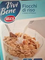 Amount of sugar in Vivi bene fiocchi di riso e frumento integrale