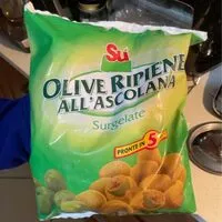 Количество сахара в Olive ripieni ascolane