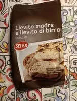 Amount of sugar in Lievito madre essiccato