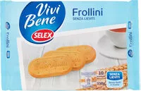 含糖量 Vivi bene frollini senza lieviti
