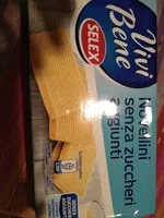 Amount of sugar in Novellini senza zuccheri aggiunti
