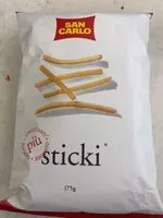 Amount of sugar in Sticki