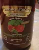 İçindeki şeker miktarı Salsa pronta