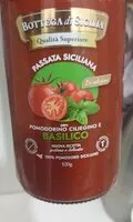 İçindeki şeker miktarı Passata siciliana