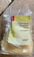 Jumlah gula yang masuk Cous cous di grano duro biologico