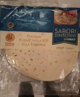 चीनी की मात्रा Piadina Romagnola IGP