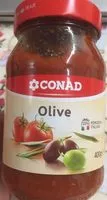 入っている砂糖の量 Sugo alle olive
