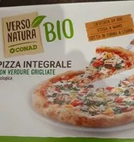 Zuckermenge drin Pizza integrale con verdure grigliate
