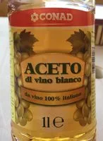 Sokerin määrä sisällä Aceto di vino bianco