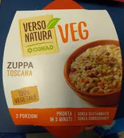 糖質や栄養素が Verso natura conad