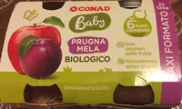 Sugar and nutrients in Conad baby