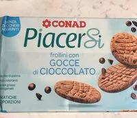 चीनी की मात्रा Frollini con Gocce di Cioccolato