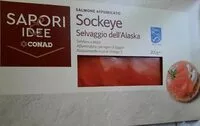 İçindeki şeker miktarı Salmone affumicato selvaggio dell'Alaska