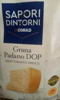 चीनी की मात्रा Grana padano DOC