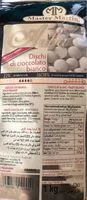İçindeki şeker miktarı Dischi di cioccolato bianco