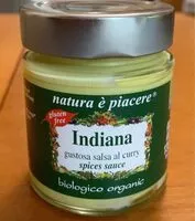 Sokerin määrä sisällä Indiana gustosa salsa al curry