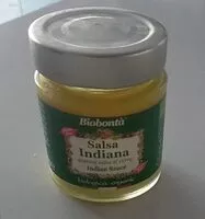 Sokerin määrä sisällä Salsa indiana