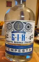 Количество сахара в Gin tempesta