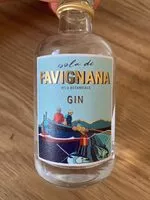 चीनी की मात्रा Favignana Gin