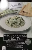 Amount of sugar in Riso Carnaroli Extra del Basso Pavese