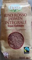 Amount of sugar in Riso Rosso Jasmin Integrale