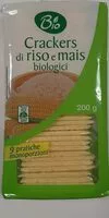 Amount of sugar in Crackers di riso e mais biologici