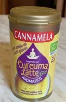 Sokerin määrä sisällä Curcuma latte aromatico