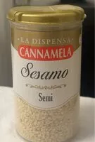 Sokerin määrä sisällä Sesamo Semi