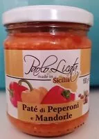 Количество сахара в Patè di peperoni e mandorle