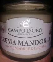 Sokerin määrä sisällä Crema mandorla