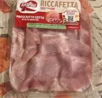 Suhkru kogus sees Riccafetta prosciutto cotto