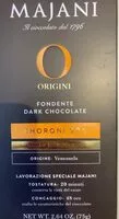 Количество сахара в Cioccolato fondente