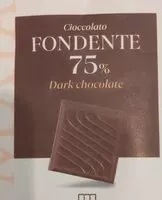 Количество сахара в Cioccolato fondente 75
