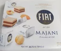 Jumlah gula yang masuk Cremini alle nocciole e mandorle