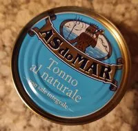 Suhkru kogus sees Tonno al naturale