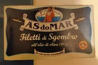 Suhkru kogus sees Filetti di Sgombro