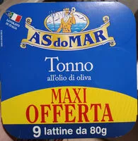 Suhkru kogus sees Tonno all'olio d'oliva