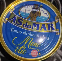 Suhkru kogus sees Tonno all'olio di oliva "Meno olio"
