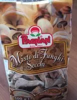 Suhkru kogus sees Misto di funghi secchi