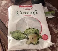 Suhkru kogus sees Carciofi surgelati