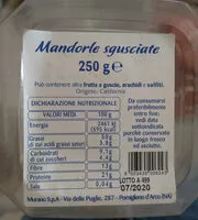 Zucker und Nährstoffe drin Murano