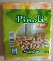 入っている砂糖の量 Pinoli MadreSole