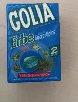Cantidad de azúcar en Golia - gocce alpine