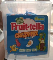 Quantité de sucre dans Crazy mix Mini