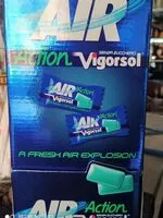 Cantidad de azúcar en Air action Vigorsol