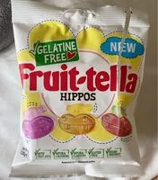 Quantité de sucre dans Fruit-tella Hippos