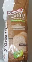 入っている砂糖の量 Wholemeal bread with olive oil