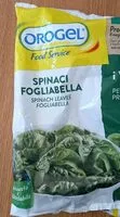 Jumlah gula yang masuk Spinaci fogliabella